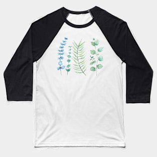 Blue and green plant Baseball T-Shirt